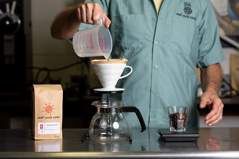 Preheat the vessel you’re going to brew into.